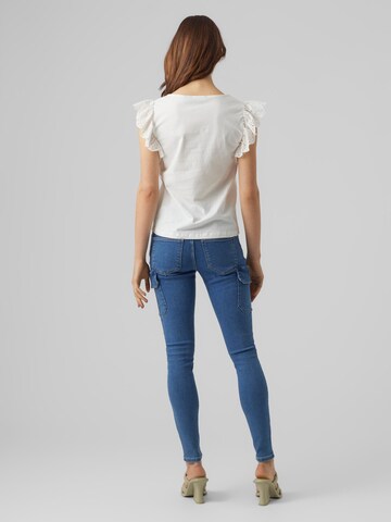 VERO MODA T-shirt 'Elis' i vit