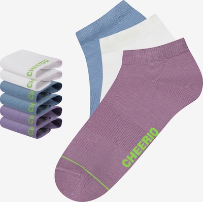 CHEERIO* Socken 'SNEAKER PAL 6P' in mischfarben, Produktansicht