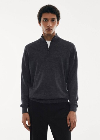MANGO MAN Sweater 'Willyp' in Grey: front
