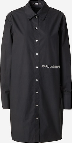 Karl Lagerfeld Μπλούζα 'IKONIK' σε μαύρο: μπροστά