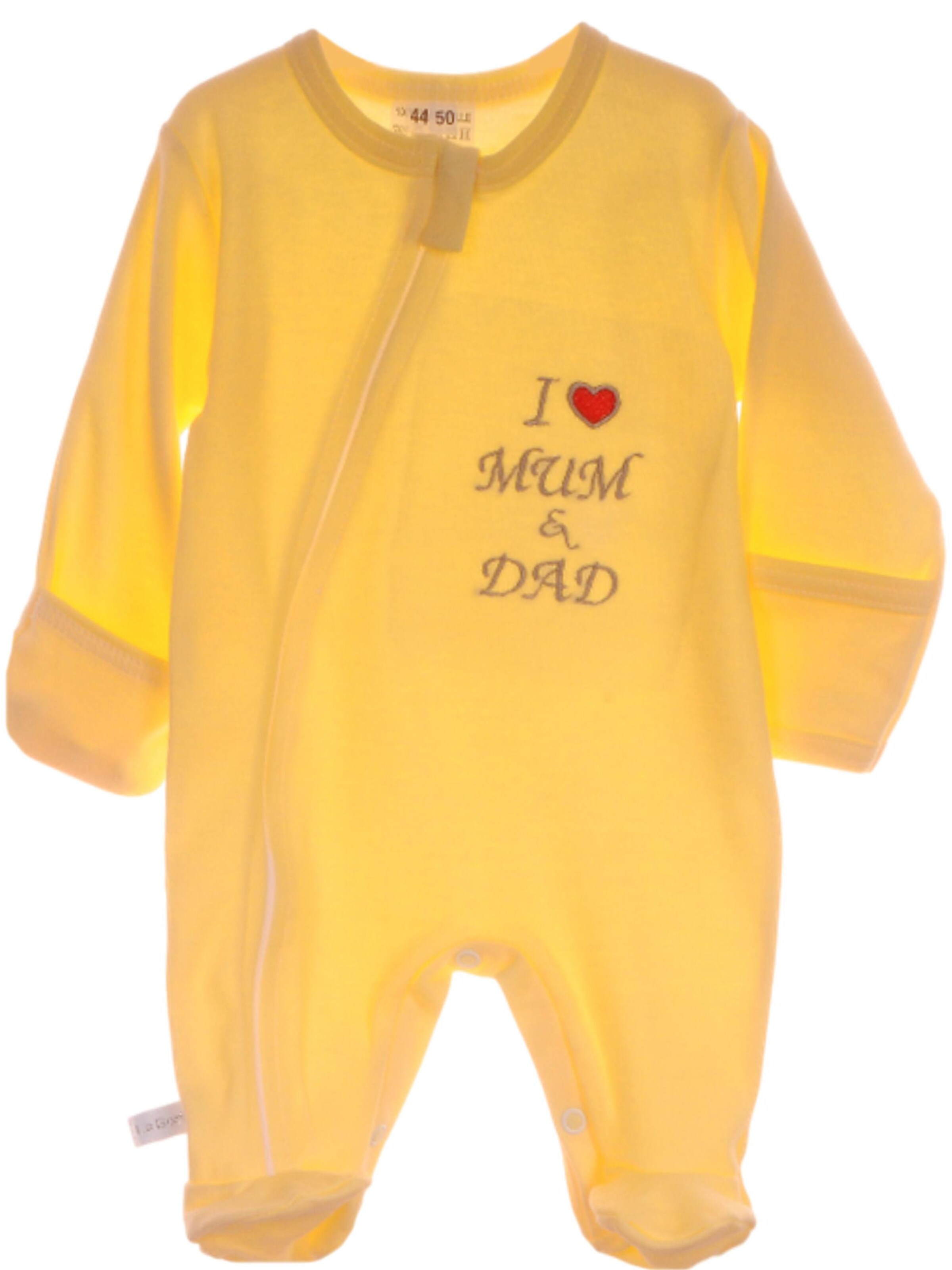 La Bortini Overall‌‌‌‌‌‌ in Gelb: Vorderseite