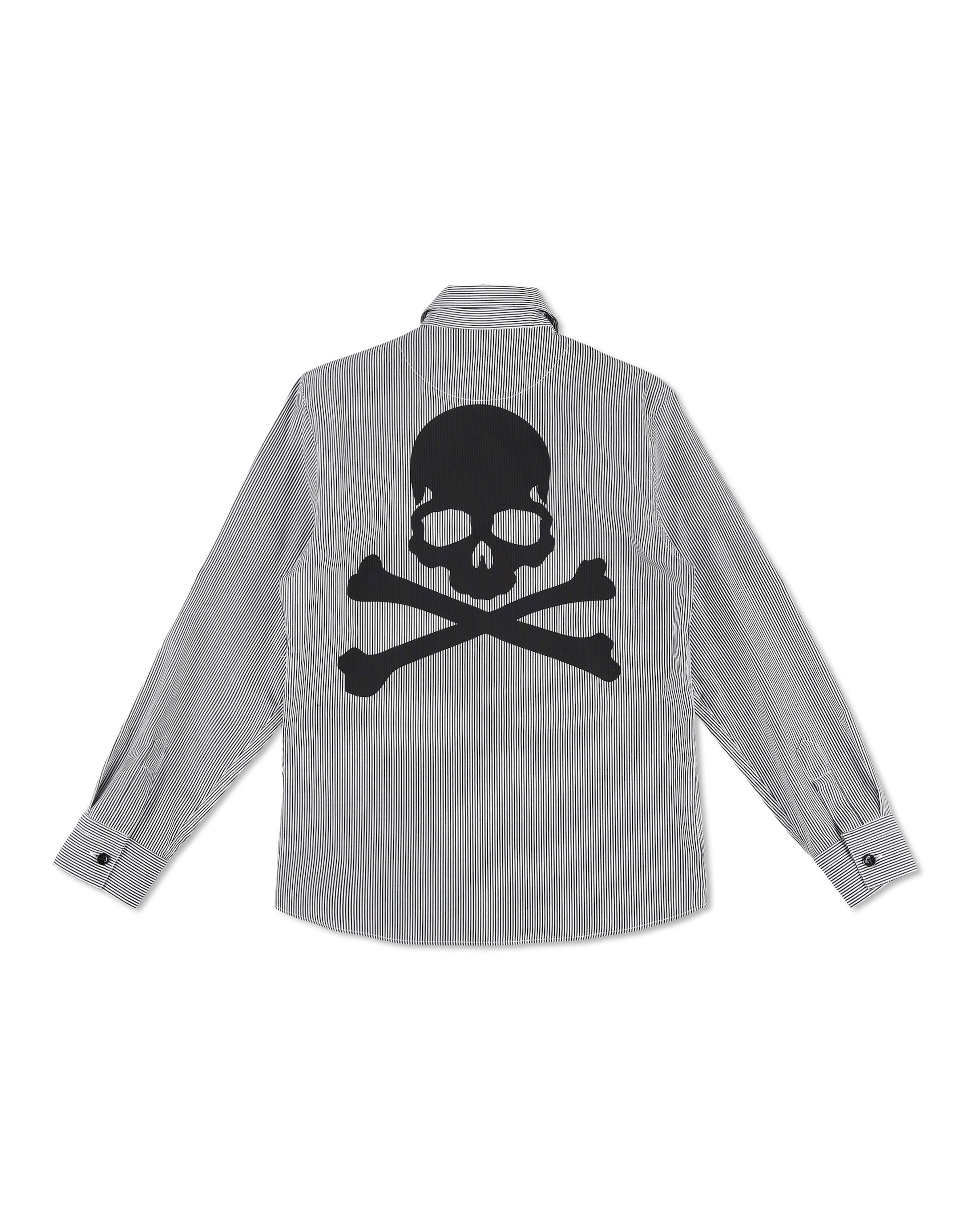 Regular fit Camicia 'Skull' di Philipp Plein in bianco