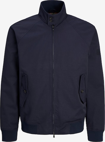 JACK & JONES Tussenjas 'Rudy Harrington' in Blauw: voorkant