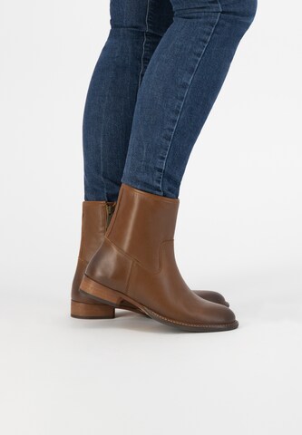 Mysa Ankle Boots 'Susana' in Brown