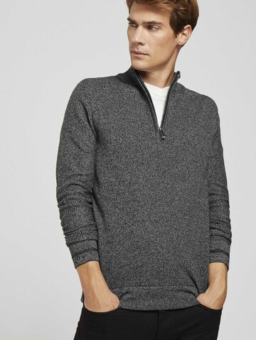 TOM TAILOR Pullover in Grau