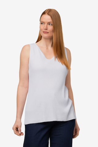 Ulla Popken Sweater in White: front