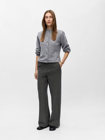 Wide Leg Pantalon 'OBJErica' OBJECT en gris