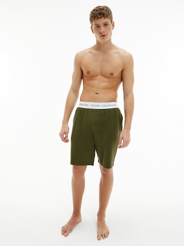 Calvin Klein Underwear Regular Pajama Pants in Green