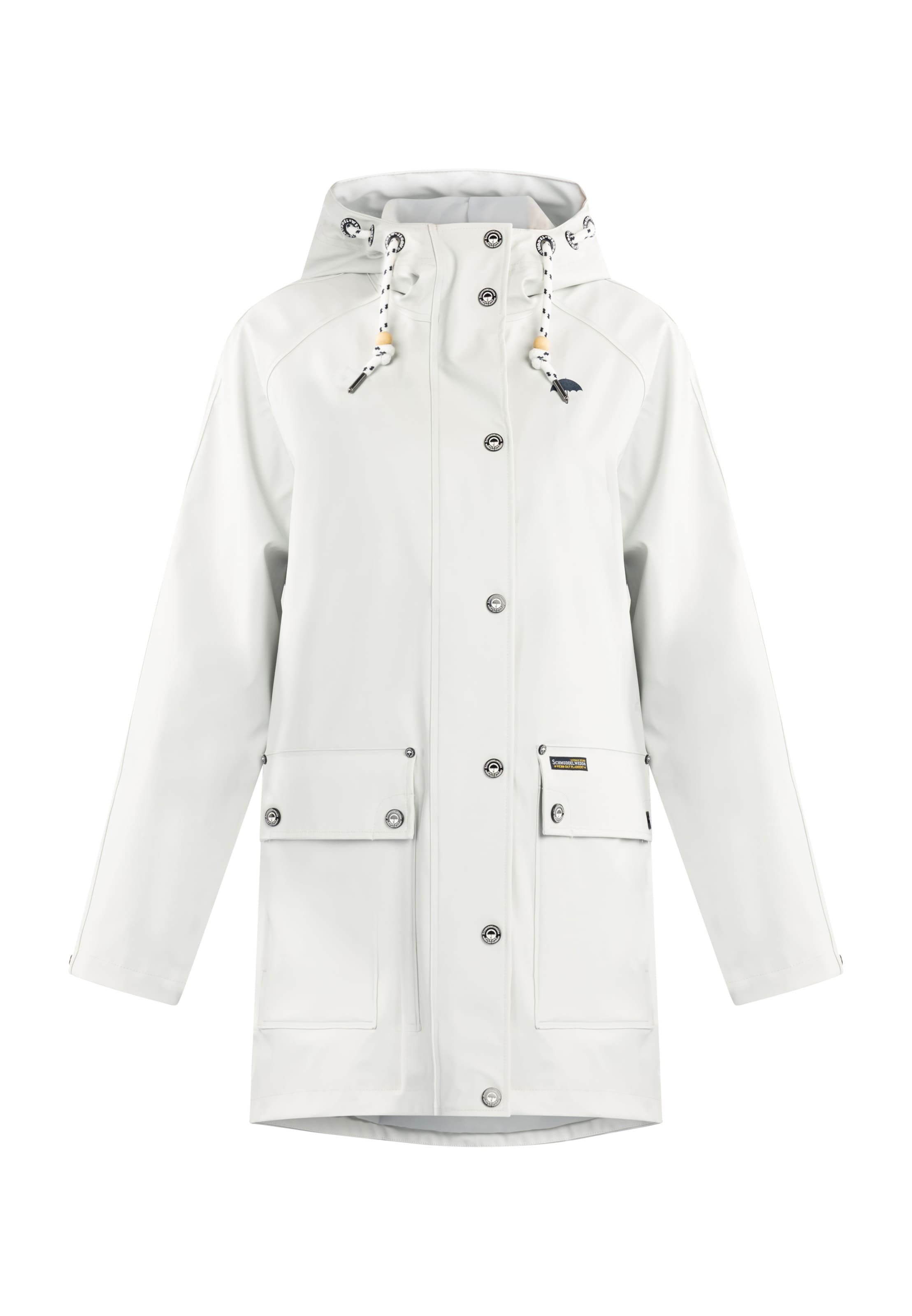 Schmuddelwedda - Sobretudo funcionais em branco: frente