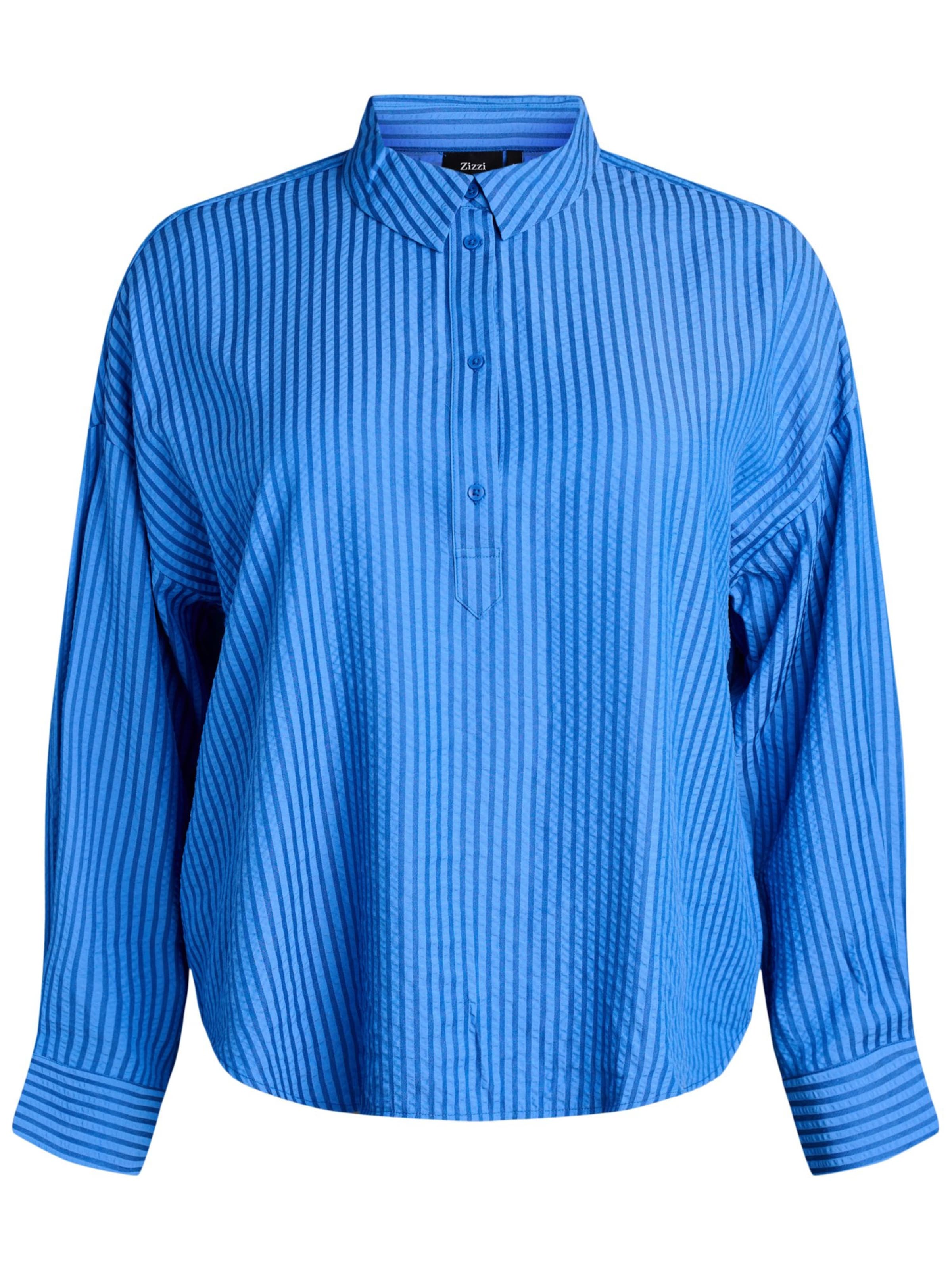 Zizzi Blūze 'MANAVAS', krāsa - zils, Preces skats