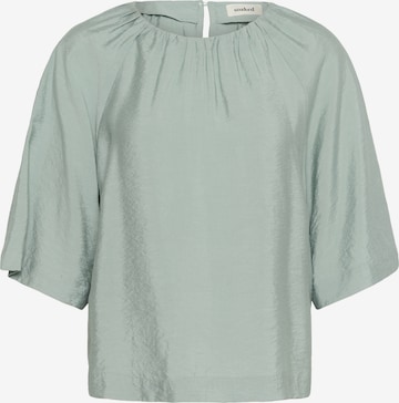 SOAKED IN LUXURY Blouse 'SLLeodora' in Blue: front