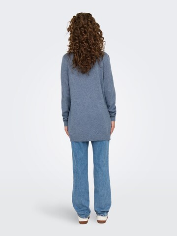 ONLY Gebreid vest 'ONLLesly' in Blauw