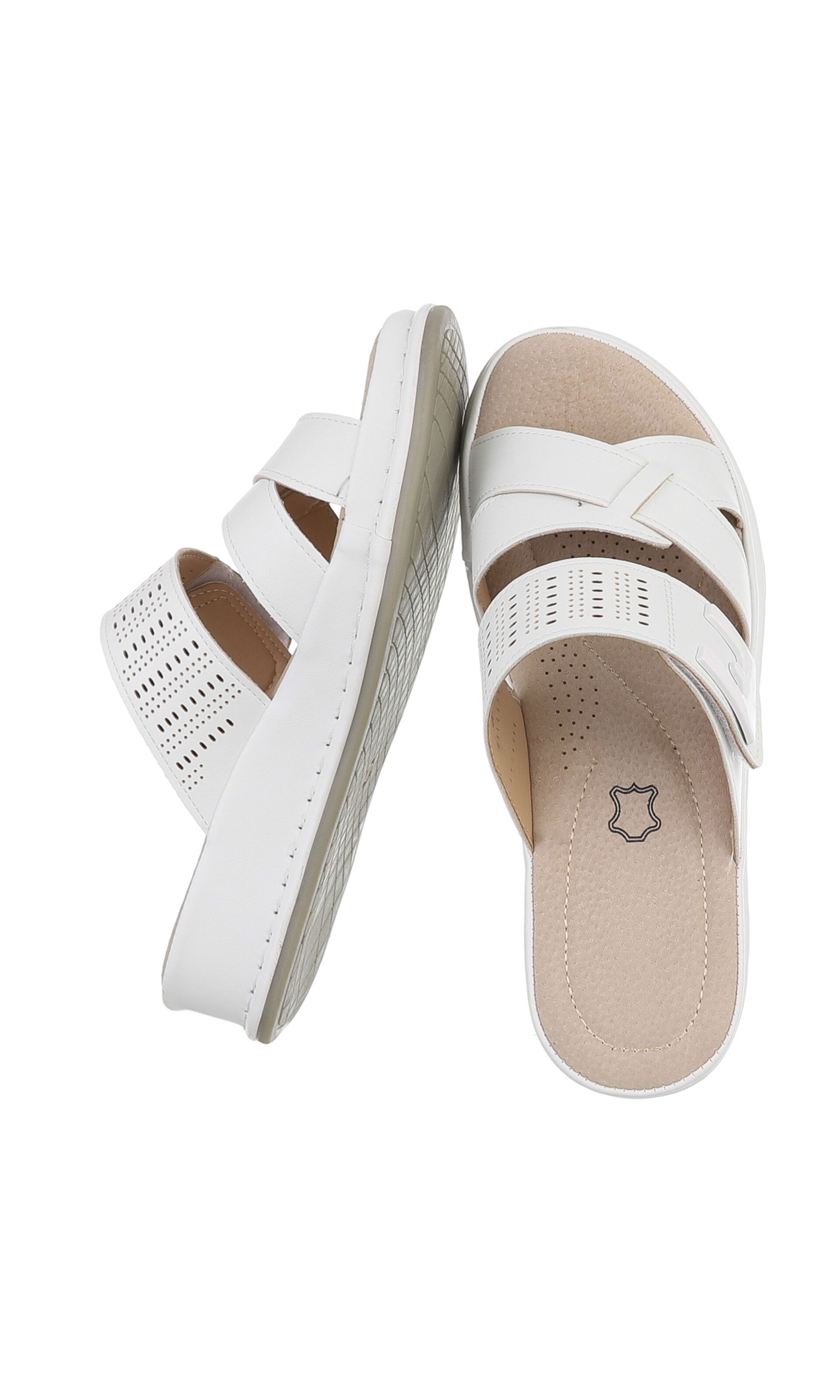 Ital-Design Mules in White