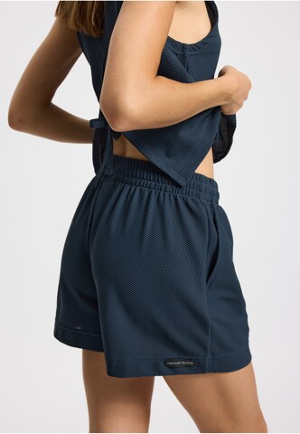 rethinkit studios Loosefit Broek 'Airflow' in Blauw