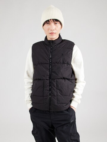 BLEND - Chaleco en negro: frente