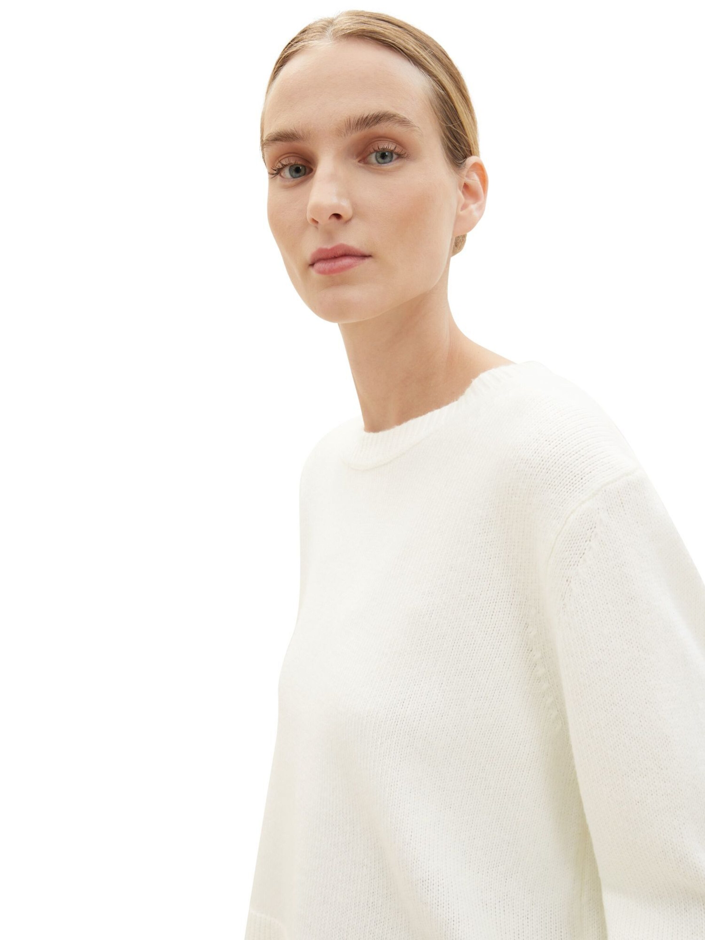 TOM TAILOR Trui in Wit