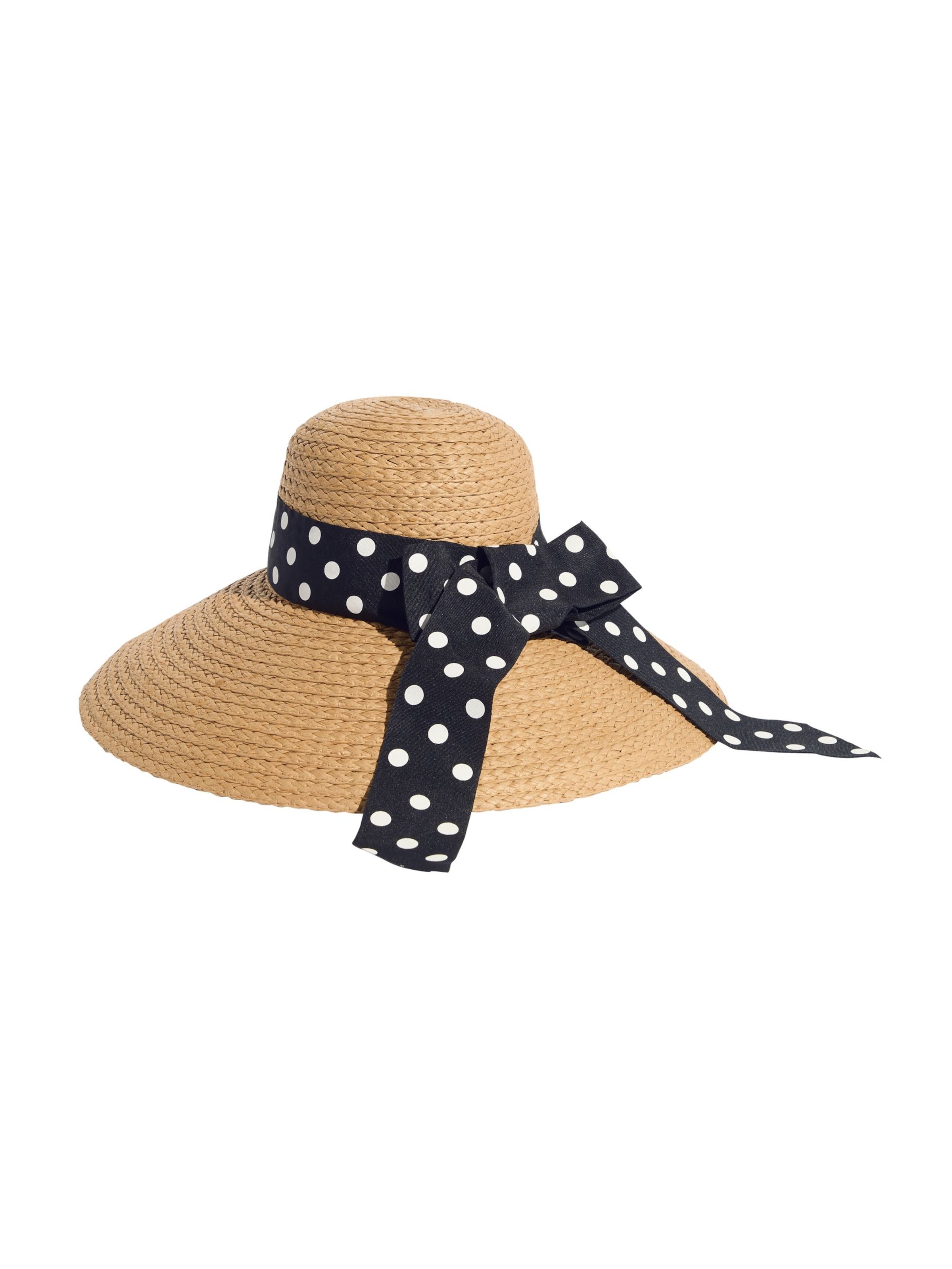 Lipsy Hat in Camel / Black / White, Item view