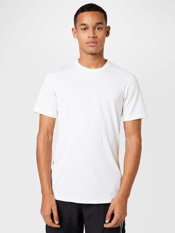 T-Shirt fonctionnel ADIDAS SPORTSWEAR en blanc : devant