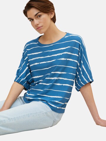 T-shirt TOM TAILOR en bleu