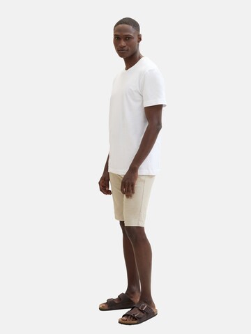 TOM TAILOR Slim fit Chino Pants in Beige