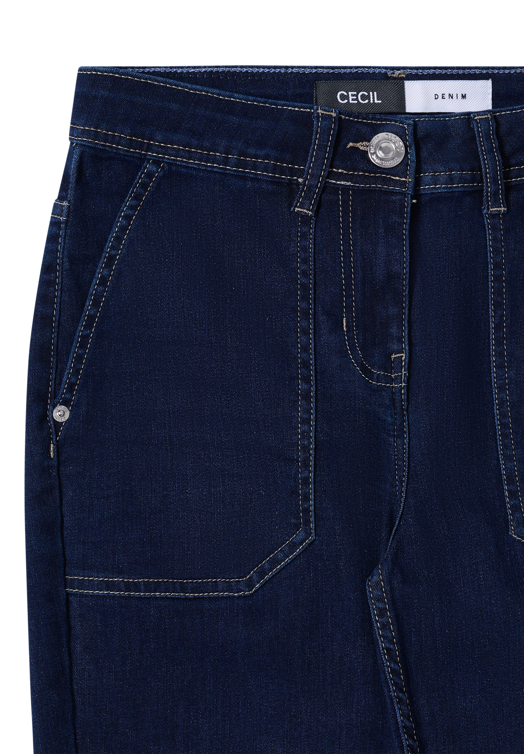 CECIL Boot cut Jeans in Blue