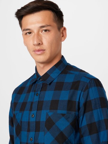 Regular fit Camicia di Urban Classics in blu