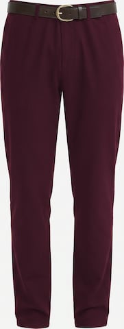 Felix Hardy Slimfit Housut värissä punainen: etupuoli