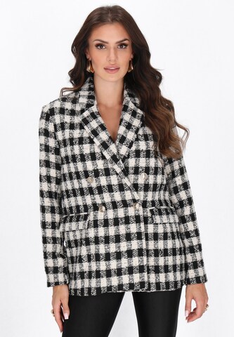 faina - Blazer em preto: frente