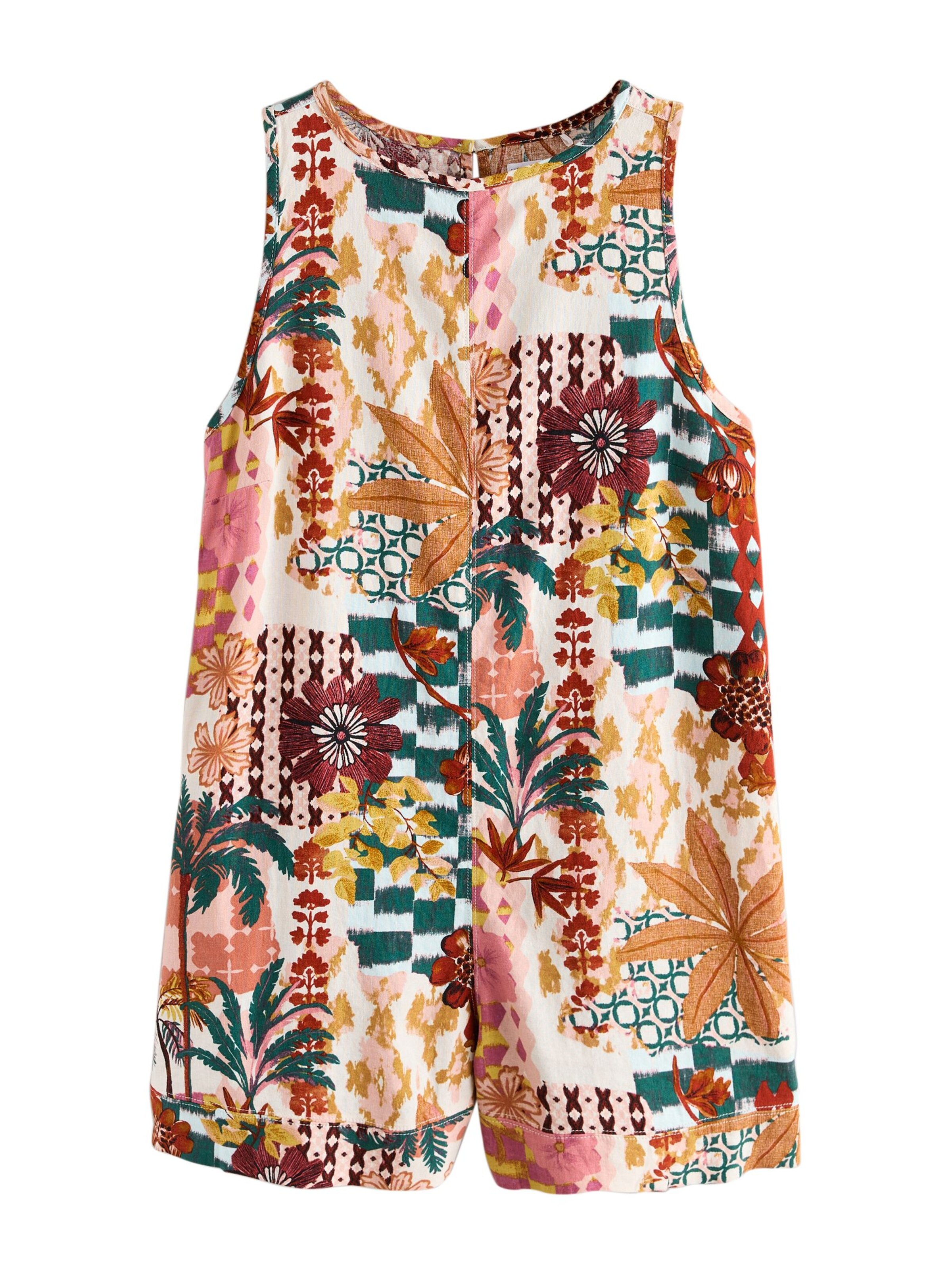 Next Jumpsuit in Mixed colours: front