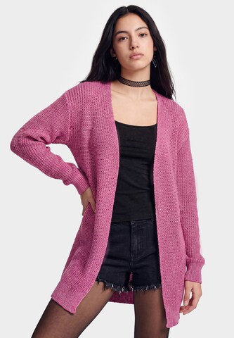 myMo ROCKS - Casaco de malha em rosa: frente