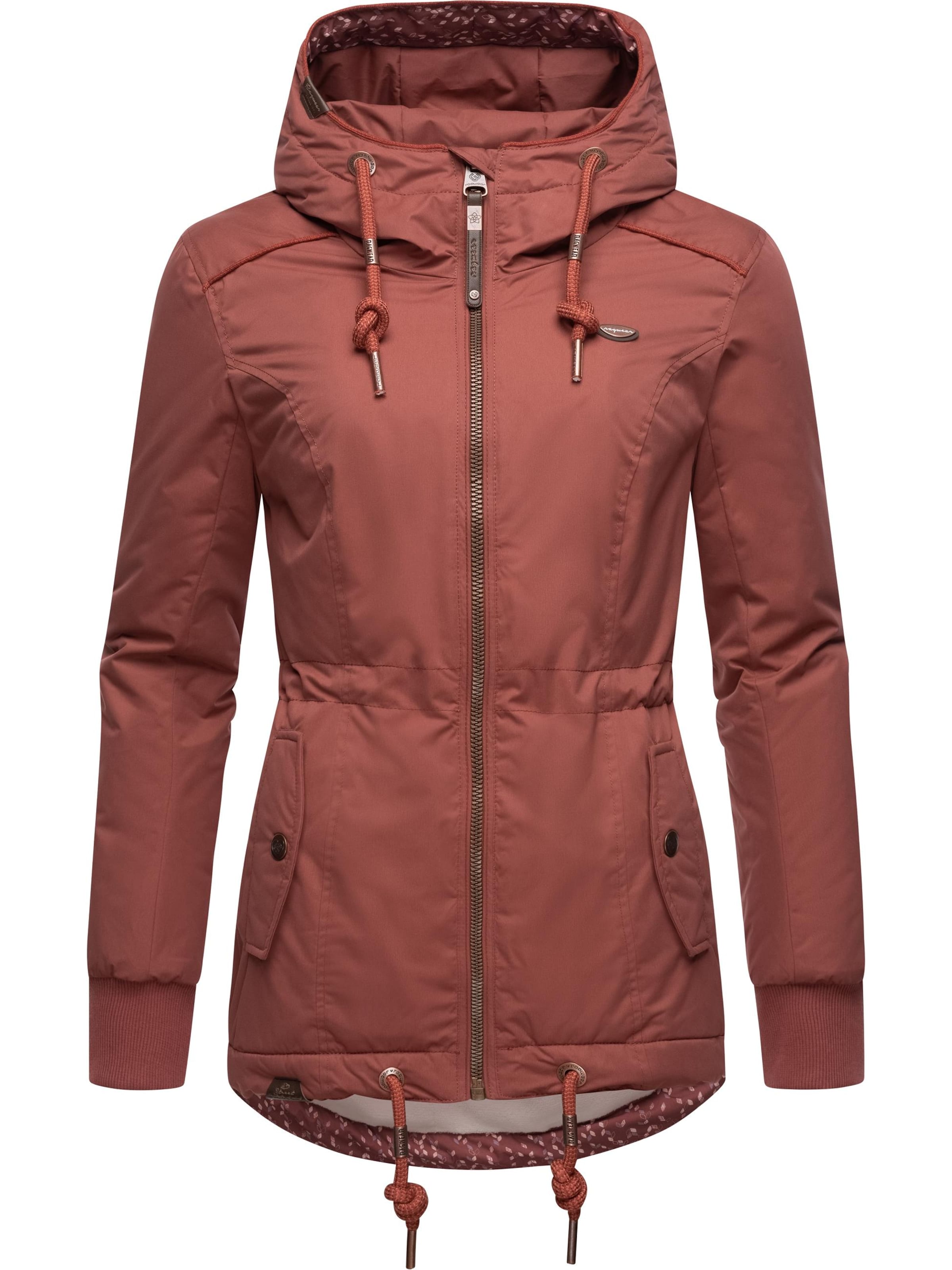 Ragwear Funkční bunda 'Danka' – hnědá