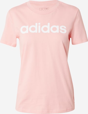 ADIDAS SPORTSWEAR Funkcionalna majica 'Essentials' | roza barva: sprednja stran