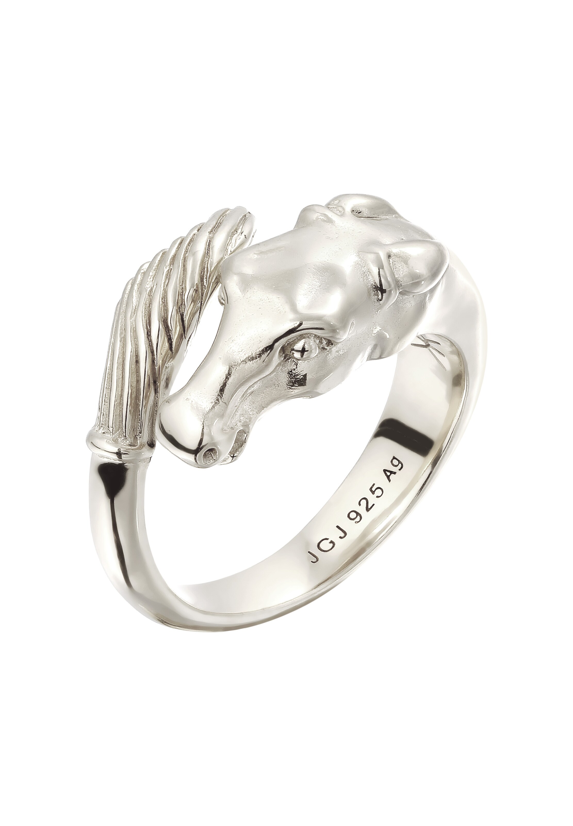 Bague KUZZOI en argent : devant