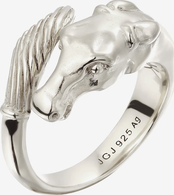 Bague KUZZOI en argent : devant