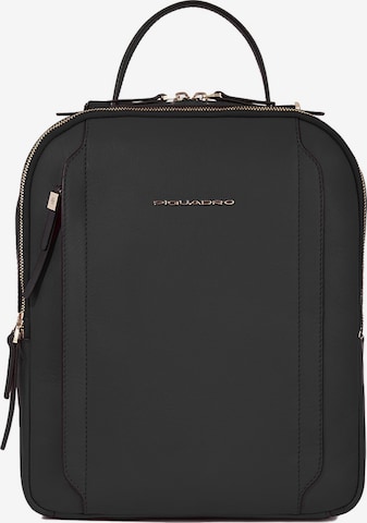 Piquadro Rucksack in Schwarz: Vorderseite