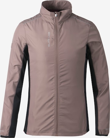 ELITE LAB Athletic Jacket 'Shell X1 Elite' in Brown: front