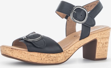 GABOR Sandals in Black: front