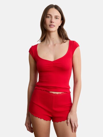 ETAM Pajama Pants 'Vanity' in Red: front