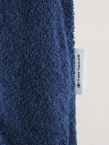 TOM TAILOR Long Bathrobe in Blue