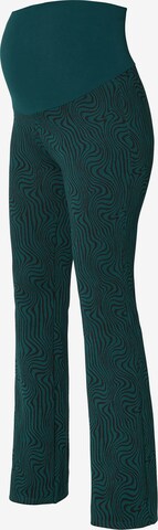 Supermom Flared Pants 'Dale' in Green: front