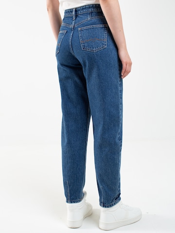 BIG STAR Tapered Jeans 'Ria' in Blauw