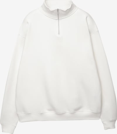 Pull&Bear Collegepaita värissä valkoinen, Tuotenäkymä