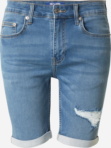 Only & Sons Джинсы 'ONSPLY' в Синий: спереди