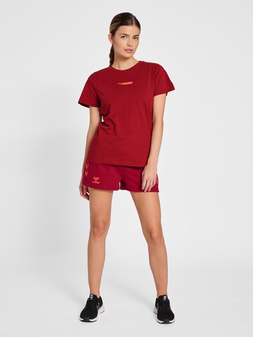 Hummel Performance shirt 'Offgrid' in Red