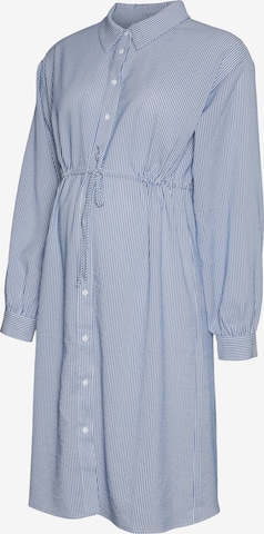 MAMALICIOUS Shirt Dress 'LOUIZA LIA' in Blue: front