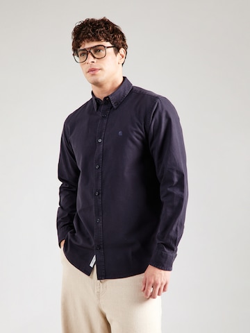 Coupe regular Chemise 'Bolton' Carhartt WIP en bleu : devant