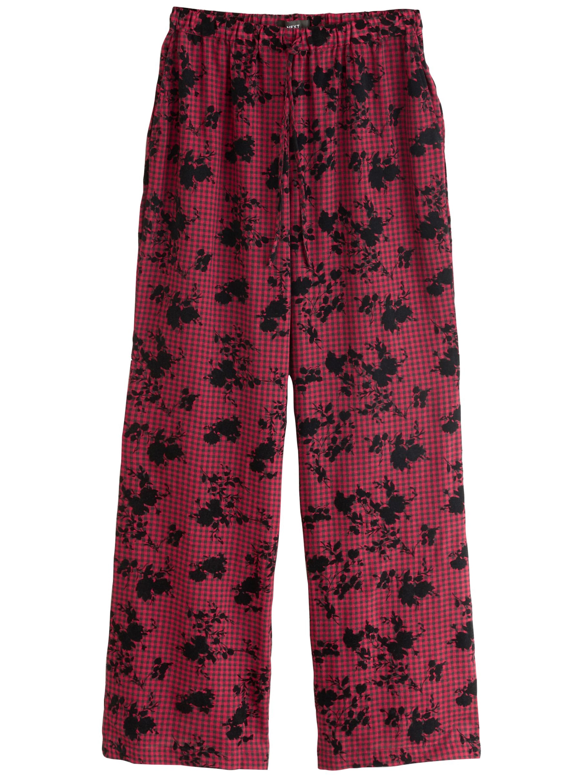 Next Широкий Штаны в Красный: спереди