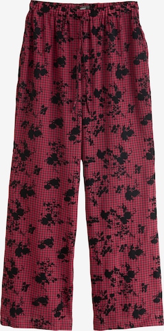 raudona Next Plačios klešnės Kelnės: priekis