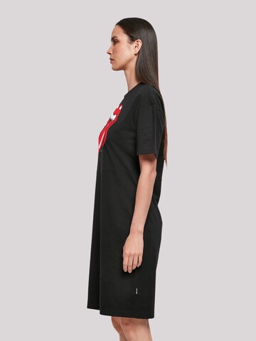 F4NT4STIC Dress 'The Rolling Stones Zunge' in Black