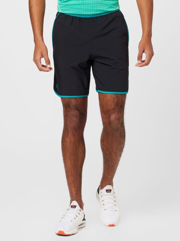 UNDER ARMOUR Normální Sportovní kalhoty 'HIIT' – černá: přední strana